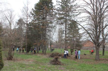 На Всекубанском субботнике